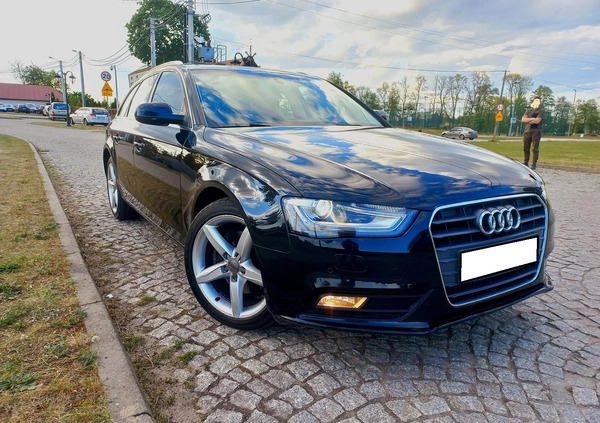 Audi A4 cena 54900 przebieg: 195000, rok produkcji 2013 z Siemianowice Śląskie małe 781